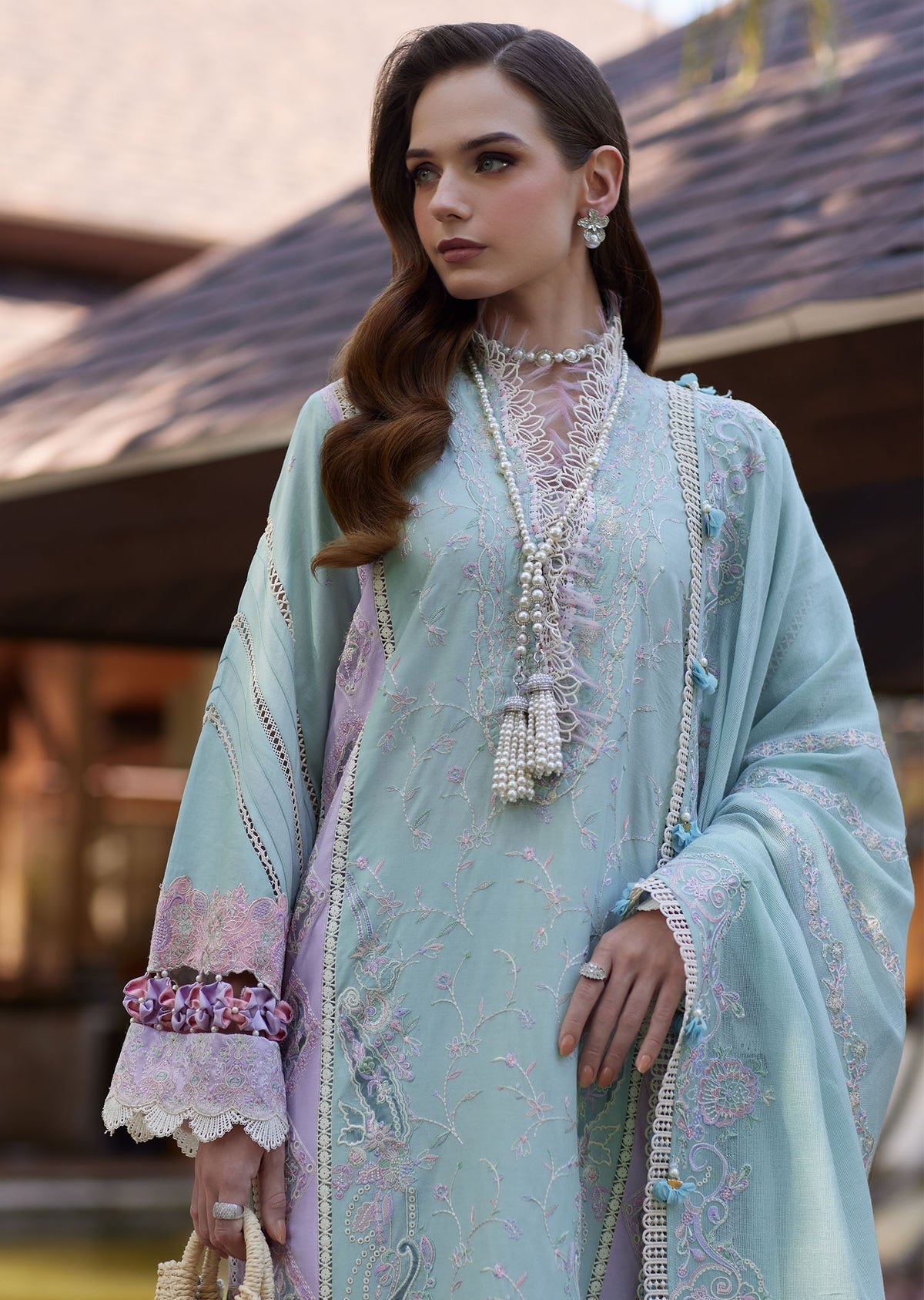Kanwal Malik | Ariya Luxury Lawn 26 | Eliana - Designer Dress - Type : Ladies Clothes - Available at Libayah - 100% Original