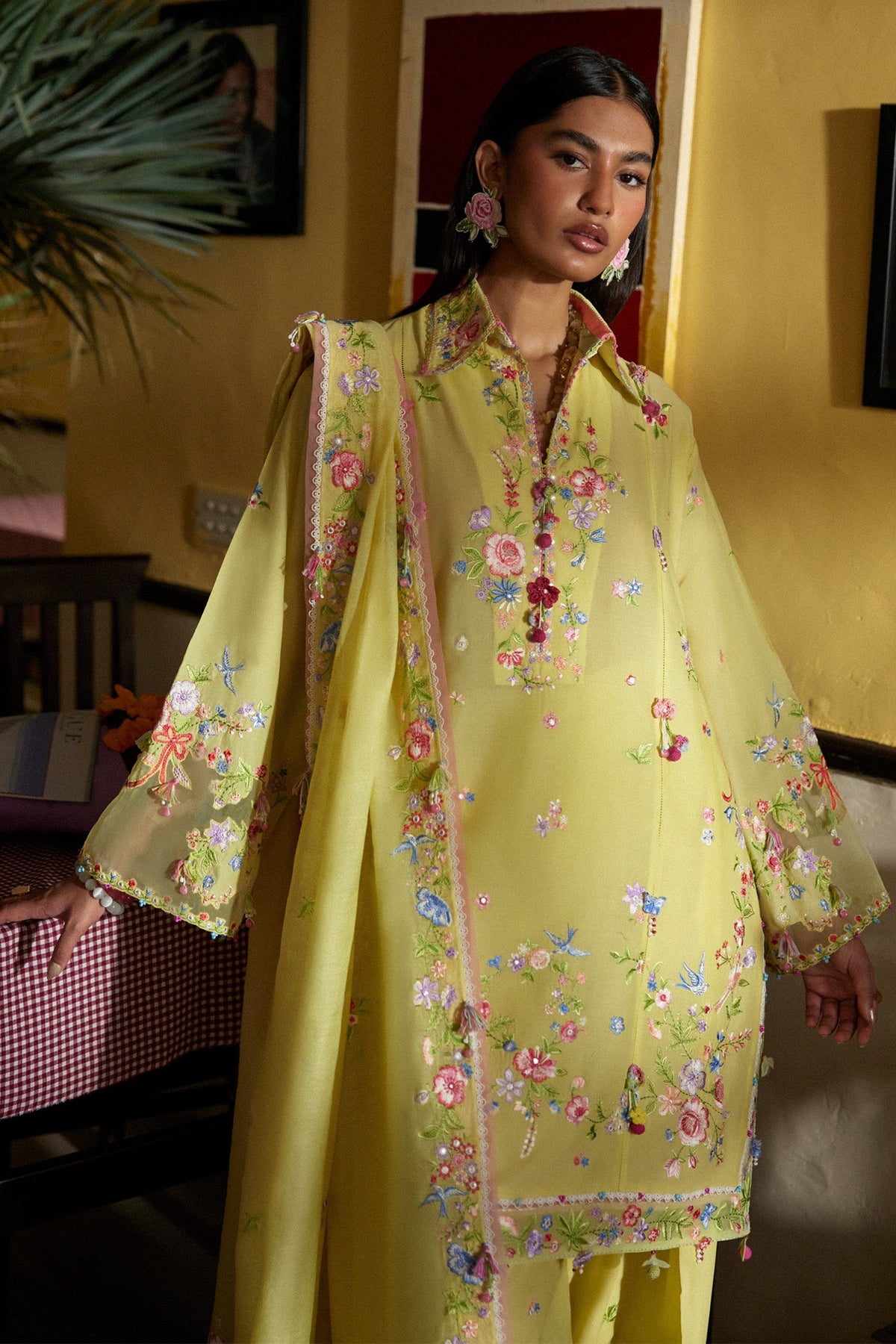 Afrozeh | Basic Pret 26 RTW | NACRE by Afrozeh - Designer Dress  - Type : Ladies Clothes - Available at Libayah - 100% Original 