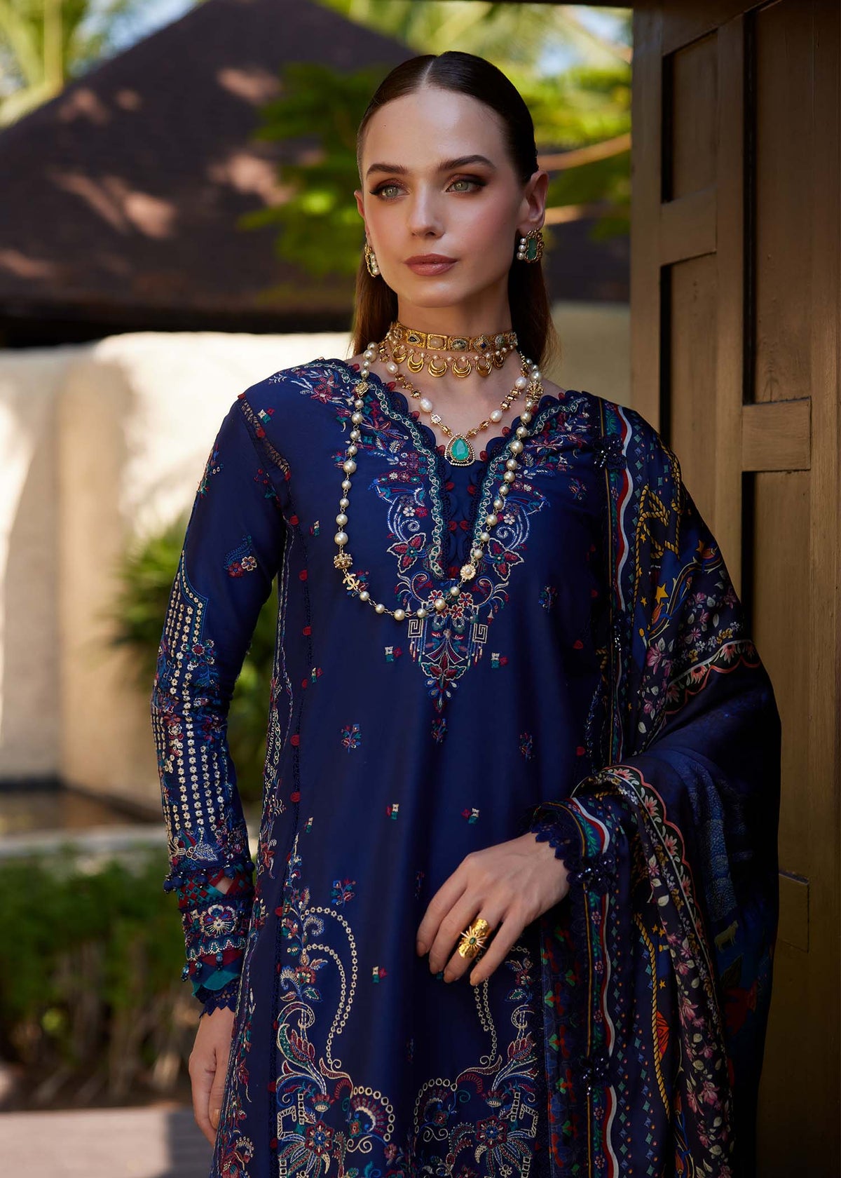 Kanwal Malik | Ariya Luxury Lawn 26 | Mehrin - Designer Dress - Type : Ladies Clothes - Available at Libayah - 100% Original