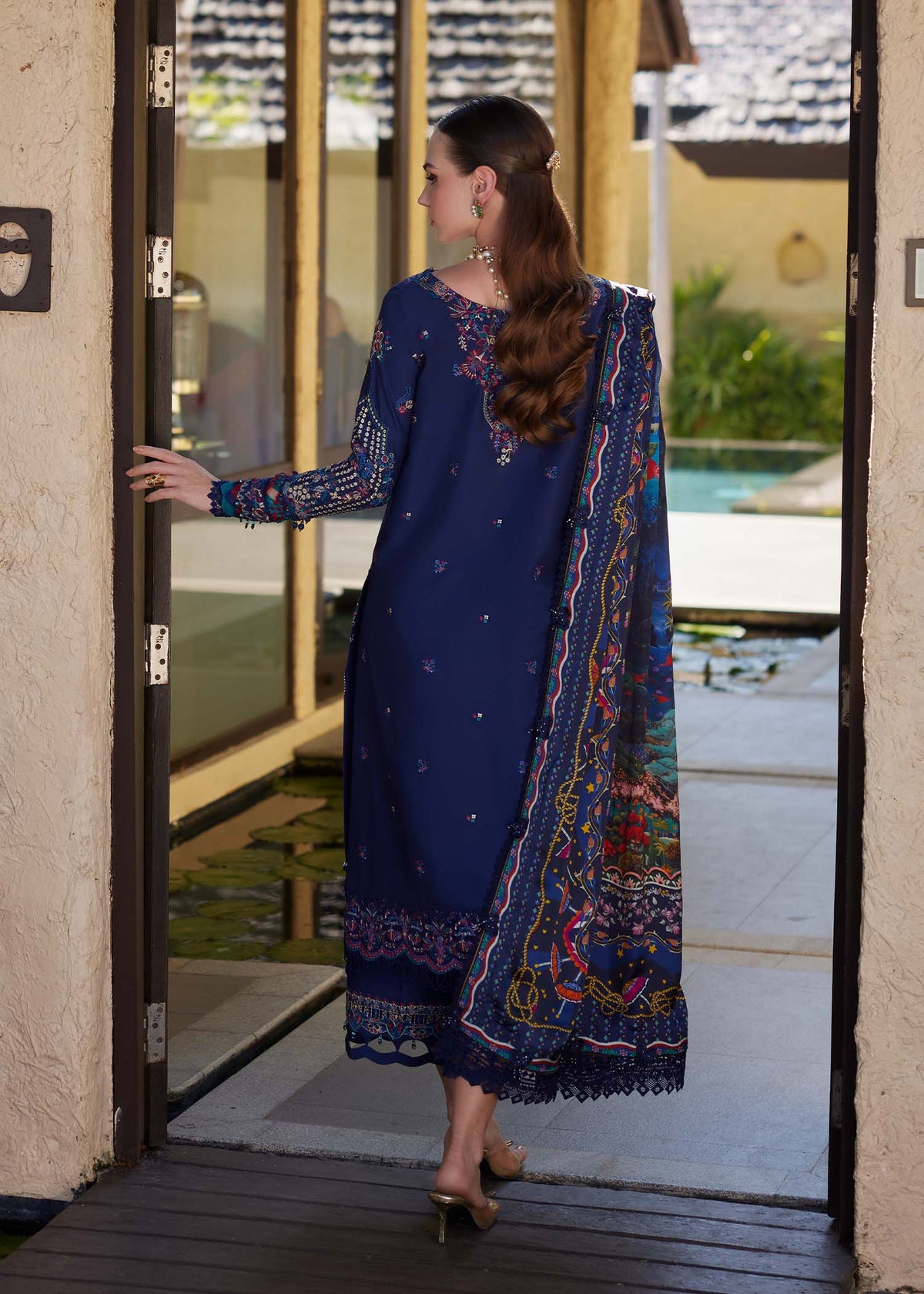 Kanwal Malik | Ariya Luxury Lawn 26 | Mehrin - Designer Dress - Type : Ladies Clothes - Available at Libayah - 100% Original