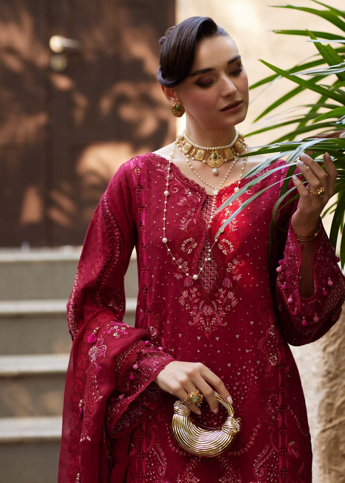 Kanwal Malik | Ariya Luxury Lawn 26 | Safa - Designer Dress - Type : Ladies Clothes - Available at Libayah - 100% Original