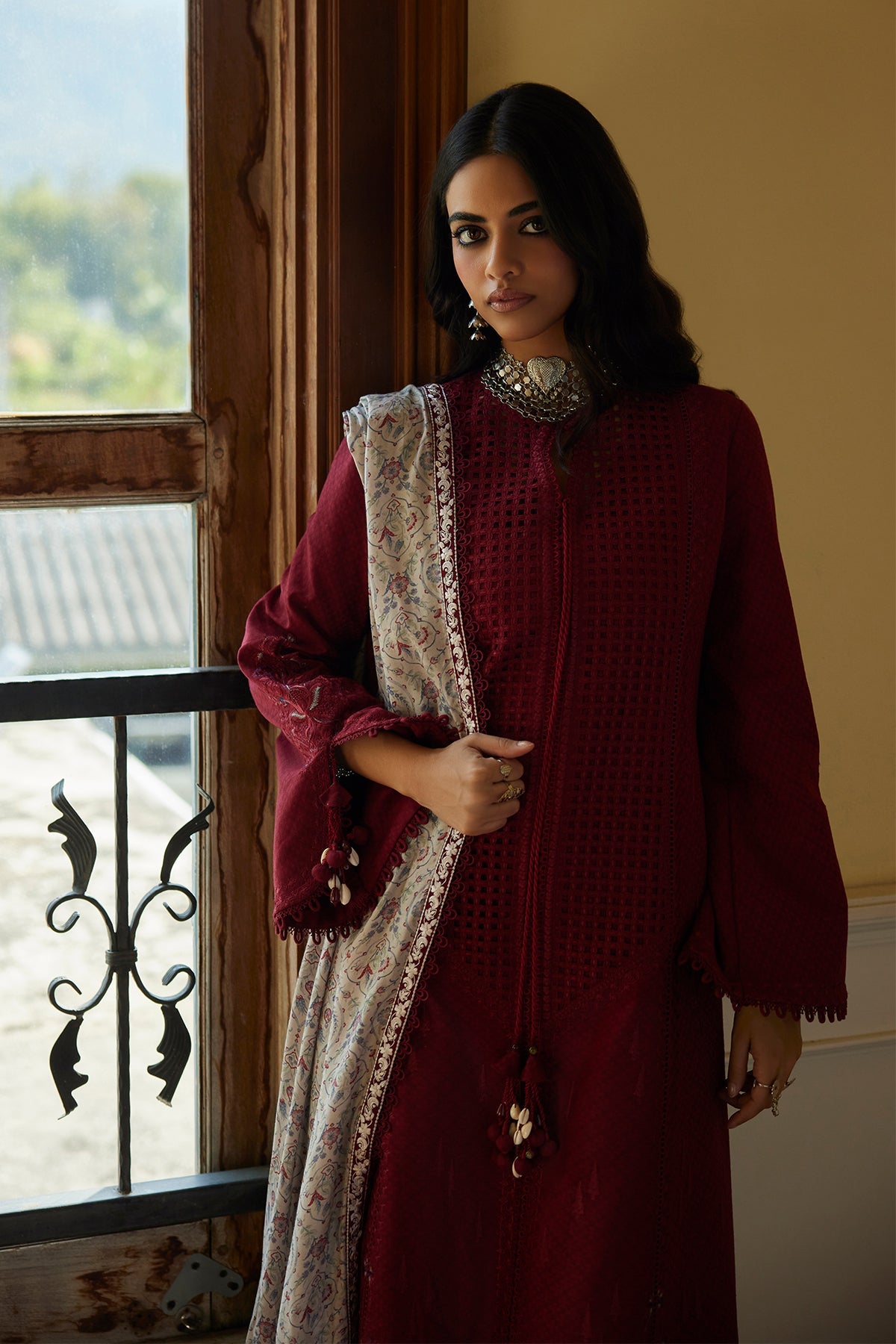 Saad Bin Shahzad | Summer Pret'26 | FEEHA  by Saad Bin Shahzad - Designer Dress  - Type : Ladies Clothes - Available at Libayah - 100% Original 