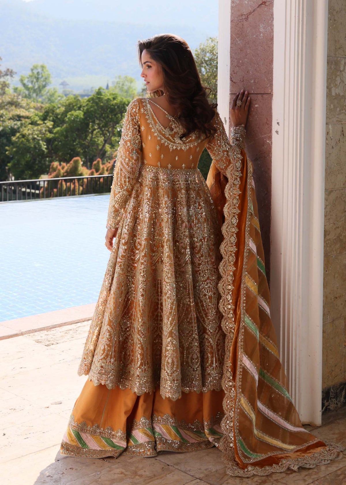 Kanwal Malik | Mirha Luxury Pret 26 | Merna by Kanwal Malik - Designer Dress  - Type : Ladies Clothes - Available at Libayah - 100% Original 