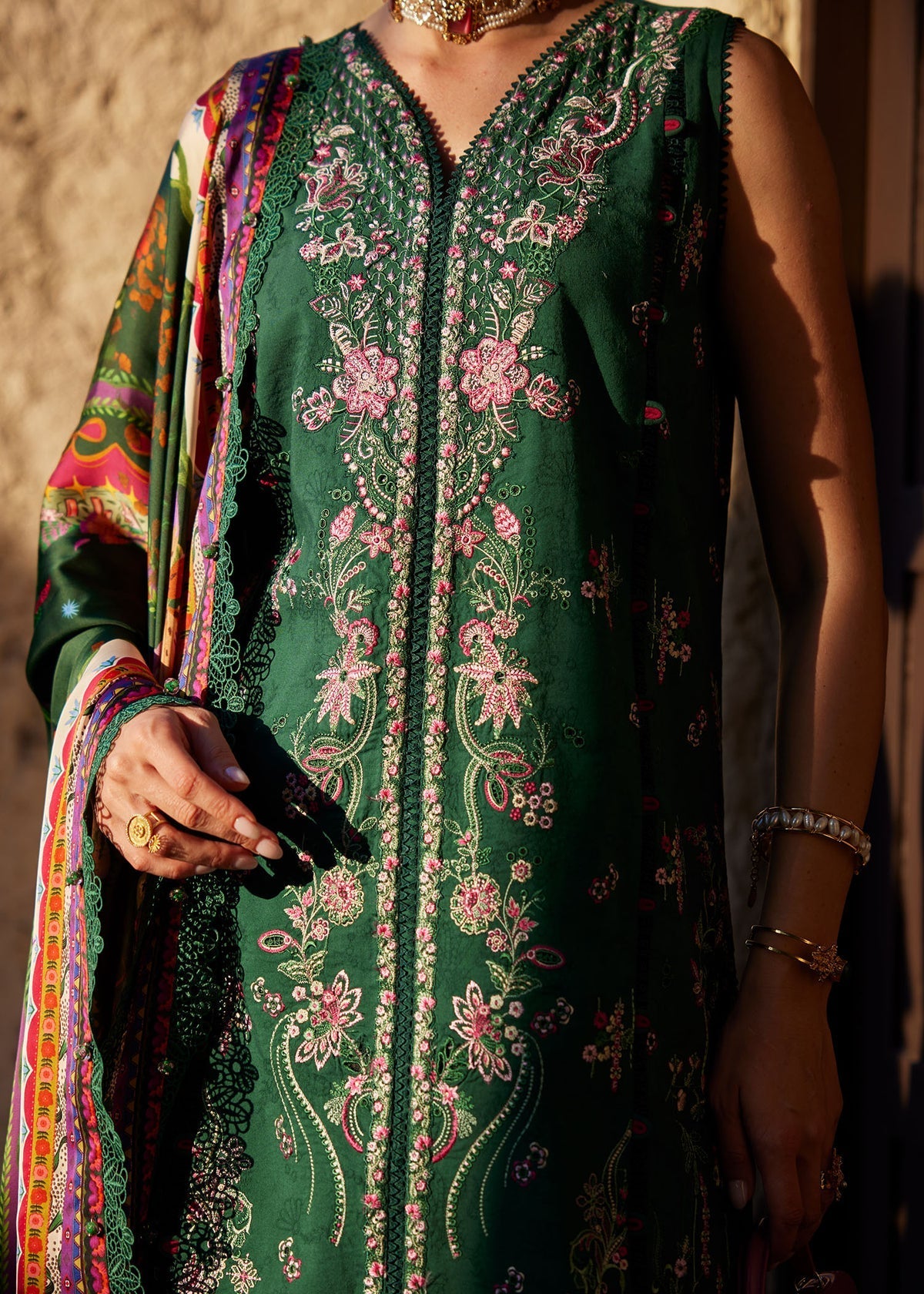 Kanwal Malik | Ariya Luxury Lawn 26 | Serena - Designer Dress - Type : Ladies Clothes - Available at Libayah - 100% Original