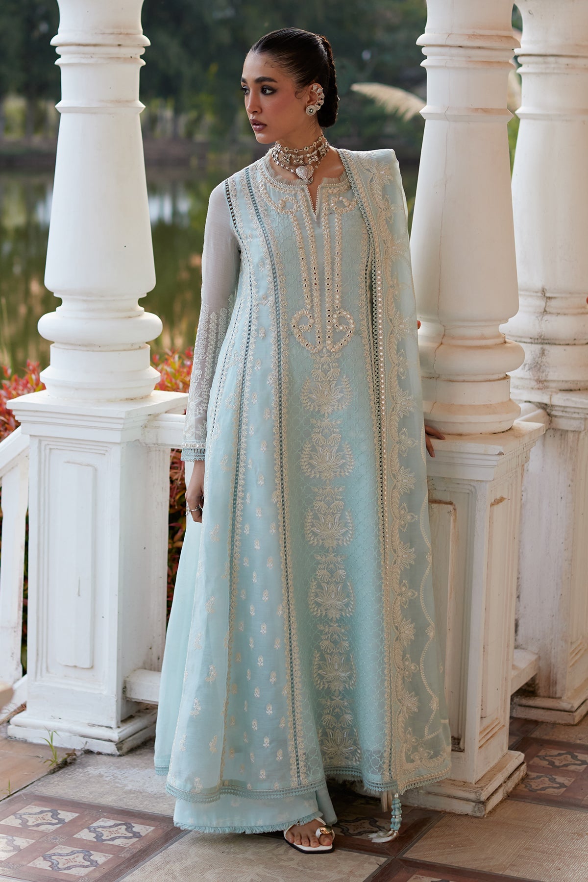  Saad Bin Shahzad | Summer Pret'26 | SAHER by Saad Bin Shahzad - Designer Dress  - Type : Ladies Clothes - Available at Libayah - 100% Original 