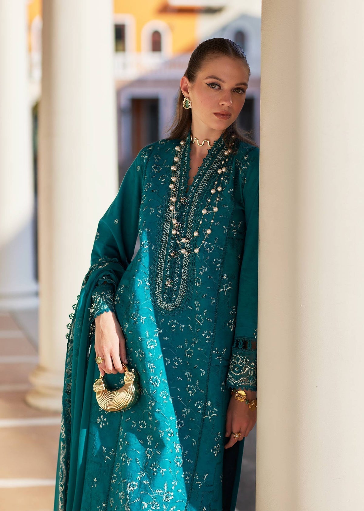 Kanwal Malik | Elsa Summer Pret 26 | Mishya by Kanwal Malik - Designer Dress  - Type : Ladies Clothes - Available at Libayah - 100% Original 