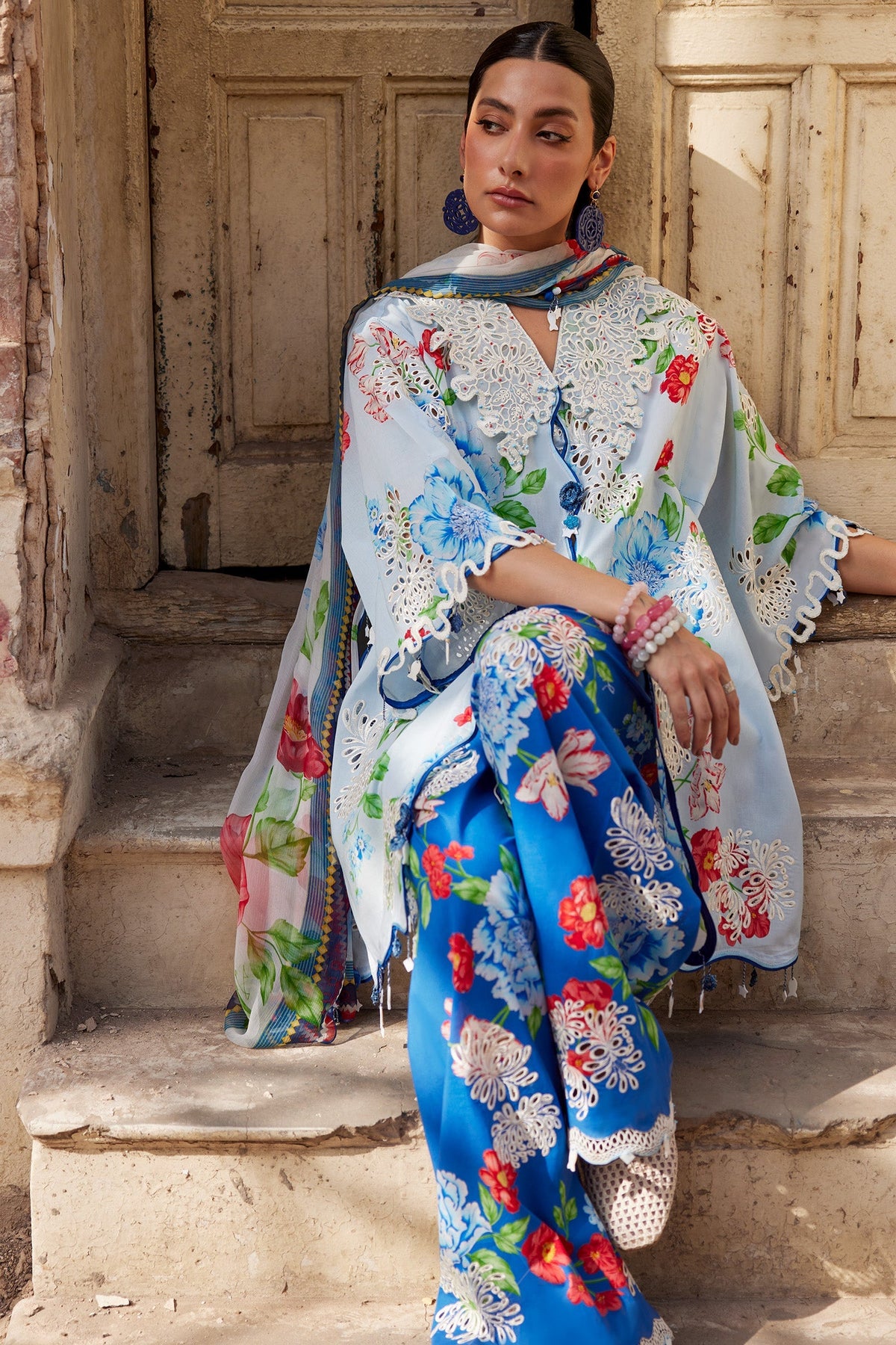 Afrozeh | Basic Pret 26 RTW | NACRE by Afrozeh - Designer Dress  - Type : Ladies Clothes - Available at Libayah - 100% Original 