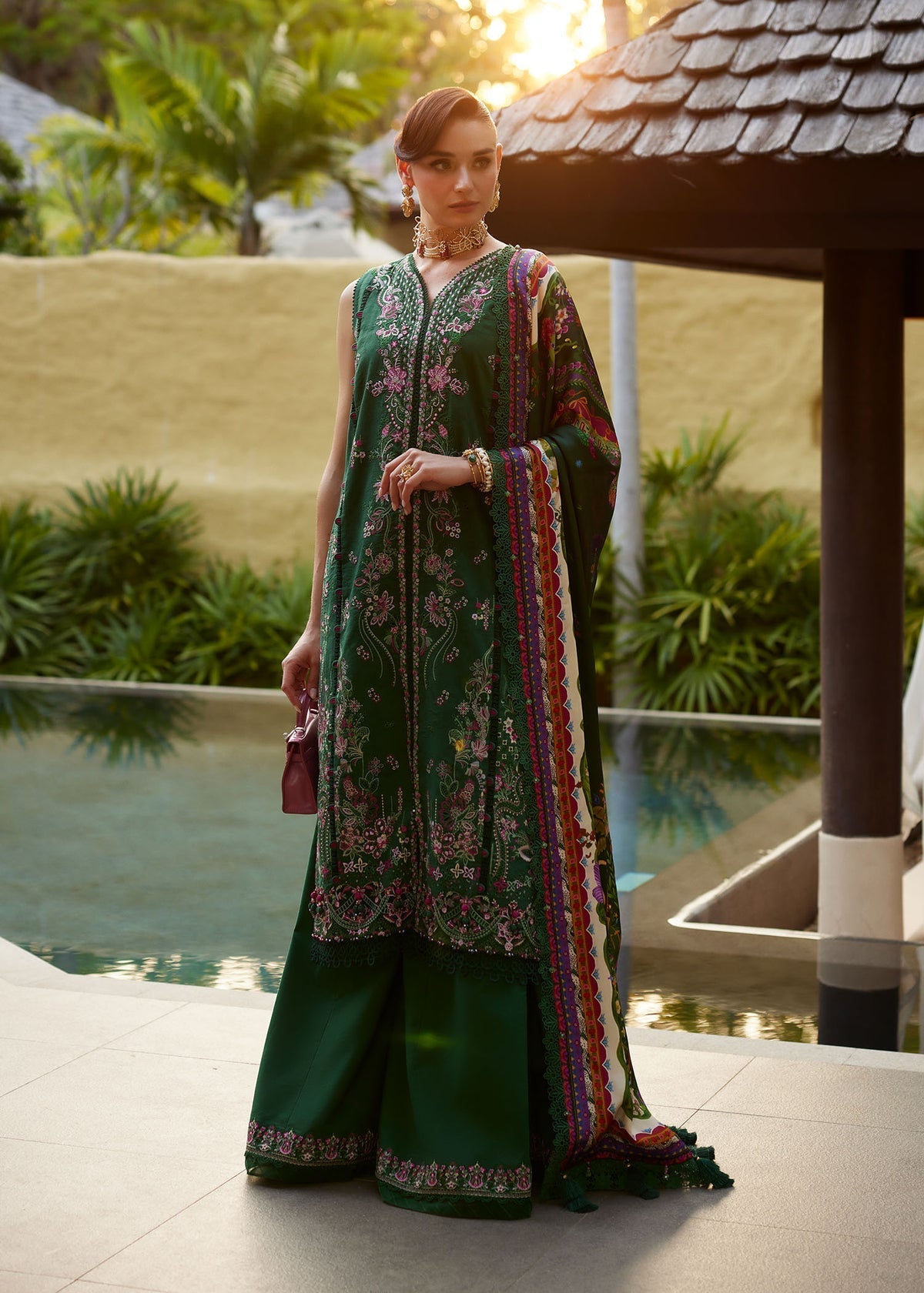 Kanwal Malik | Ariya Luxury Lawn 26 | Serena - Designer Dress - Type : Ladies Clothes - Available at Libayah - 100% Original
