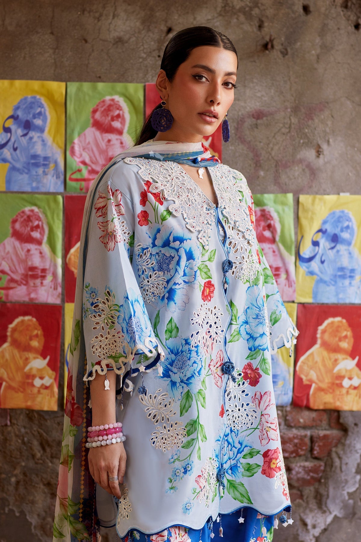 Afrozeh | Basic Pret 26 RTW | NACRE by Afrozeh - Designer Dress  - Type : Ladies Clothes - Available at Libayah - 100% Original 