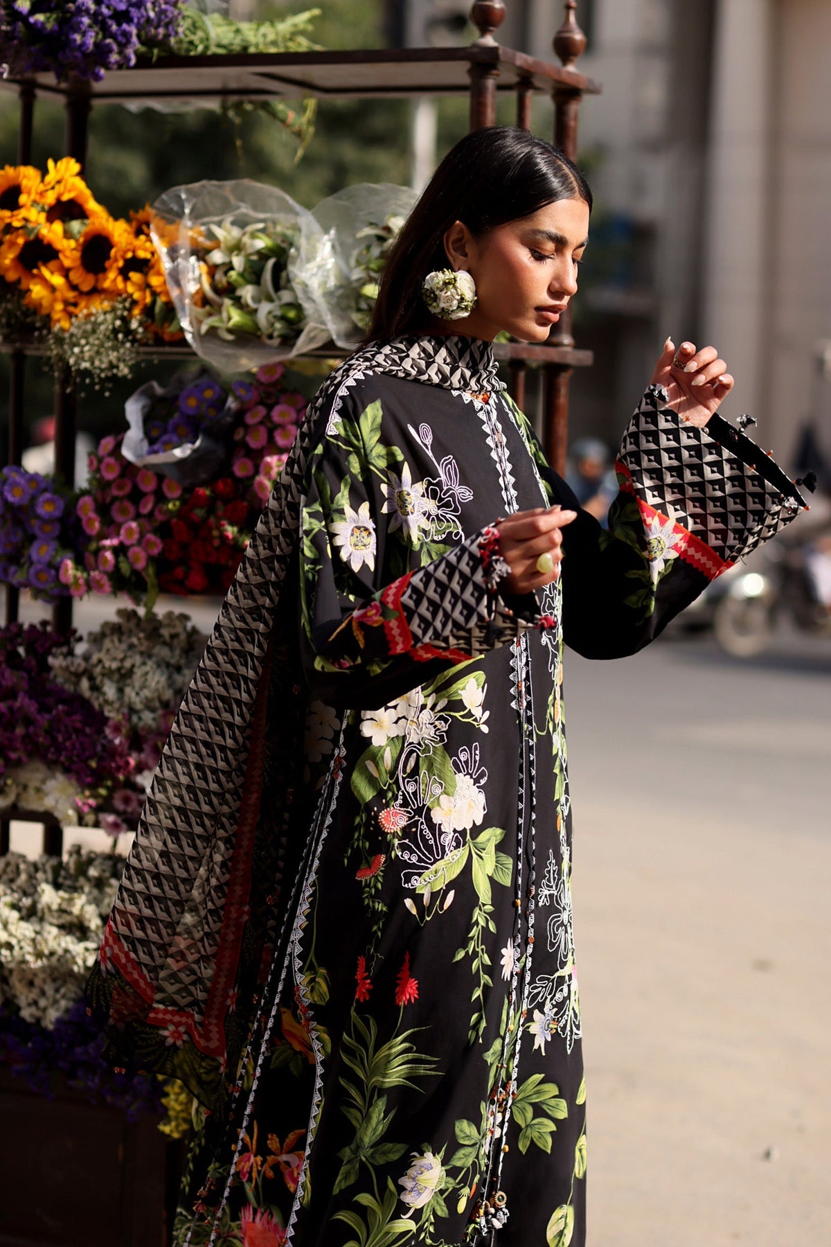 Afrozeh | Basic Pret 26 RTW | NACRE by Afrozeh - Designer Dress  - Type : Ladies Clothes - Available at Libayah - 100% Original 