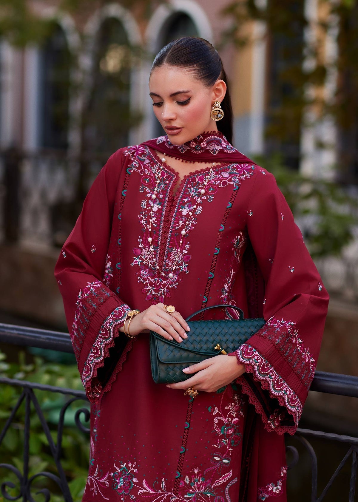 Kanwal Malik | Elsa Summer Pret 26 | Nisha by Kanwal Malik - Designer Dress  - Type : Ladies Clothes - Available at Libayah - 100% Original 