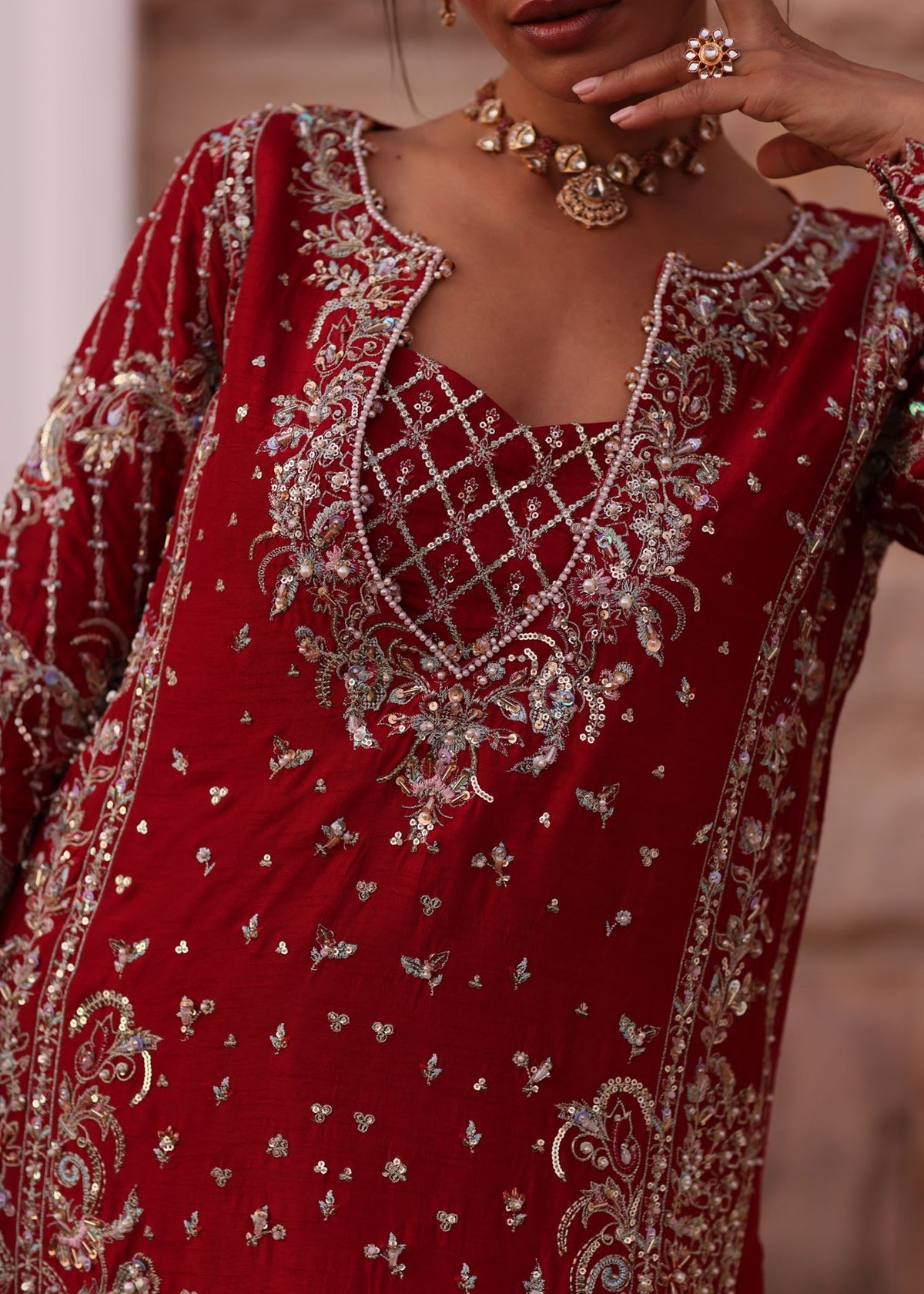 Kanwal Malik | Mirha Luxury Pret 26 | Aden by Kanwal Malik - Designer Dress  - Type : Ladies Clothes - Available at Libayah - 100% Original 
