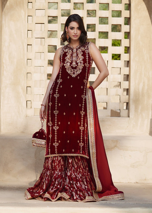 Kanwal Malik | Laira Formals | Aline by Kanwal Malik - Designer Dress - Type: Ladies Clothes - Available at Libayah - 100% Original