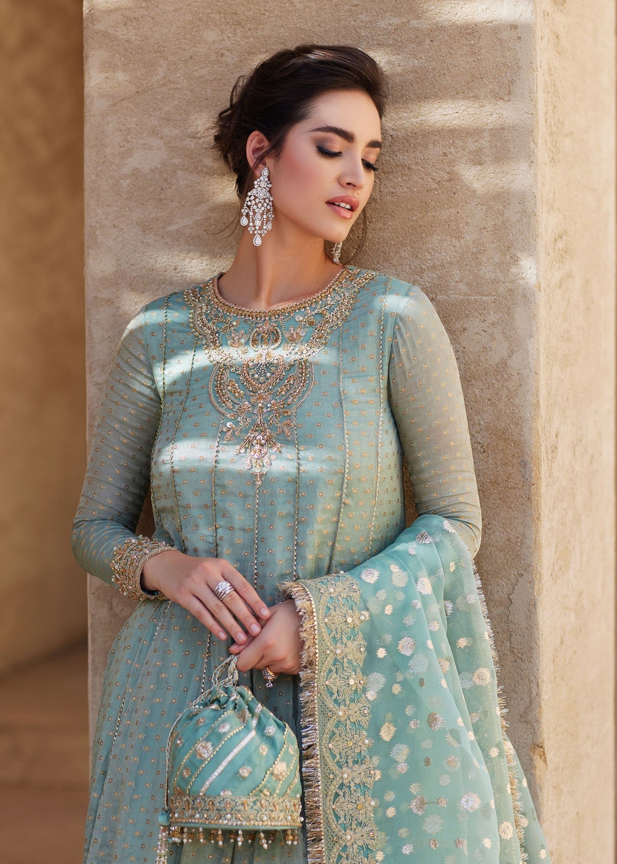 Kanwal Malik | Laira Formals | Mist by Kanwal Malik - Designer Dress - Type: Ladies Clothes - Available at Libayah - 100% Original