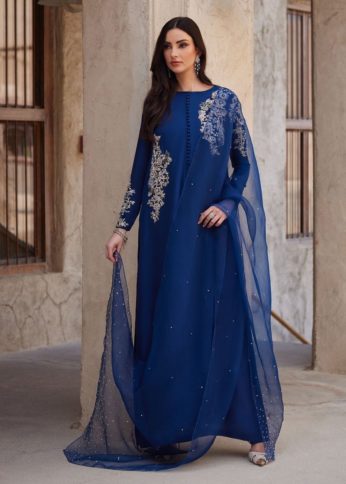 Kanwal Malik | Ghina Luxury Pret | Huda by Kanwal Malik - Designer Dress  - Type : Ladies Clothes - Available at Libayah - 100% Original 