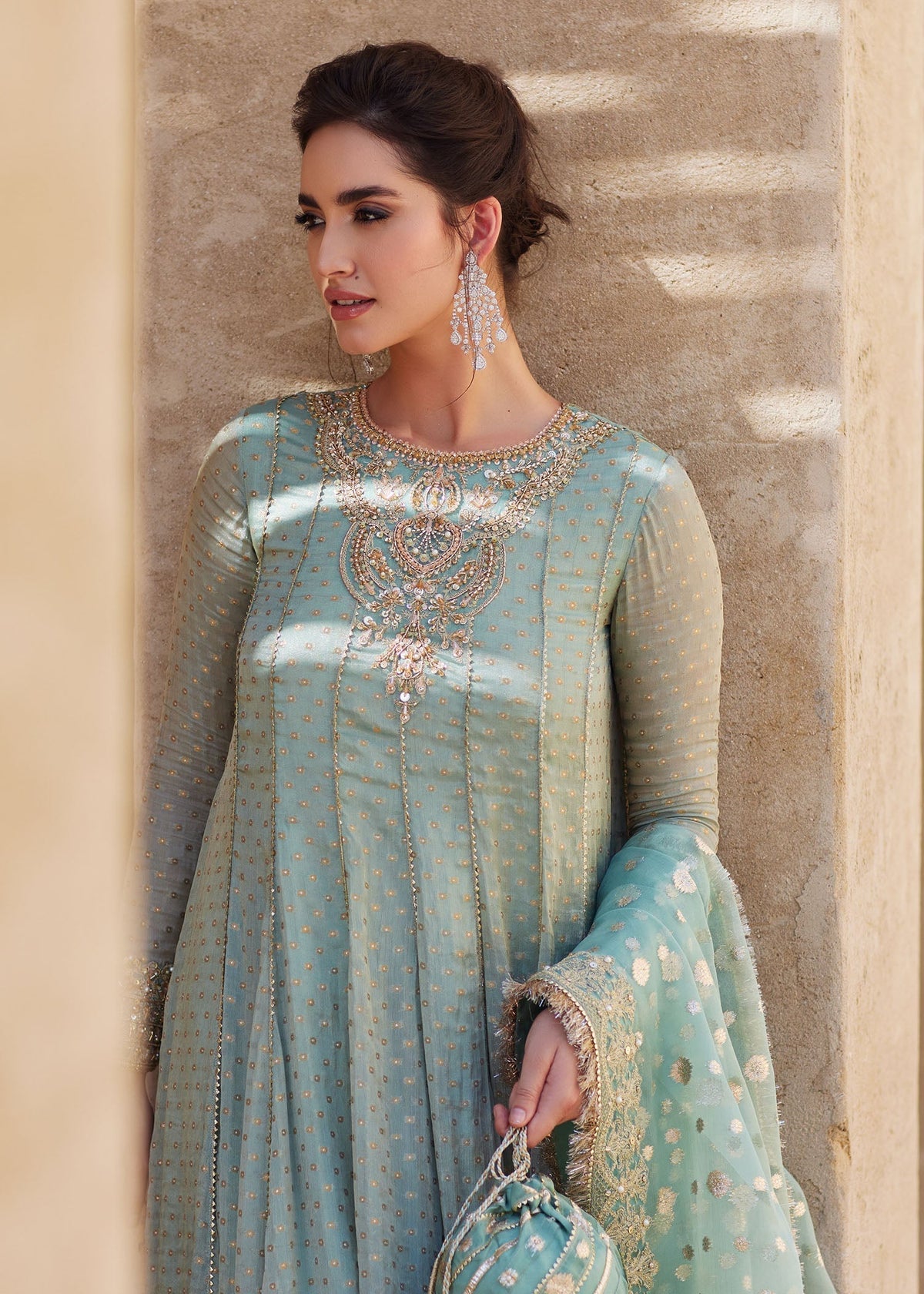 Kanwal Malik | Laira Formals | Mist by Kanwal Malik - Designer Dress - Type: Ladies Clothes - Available at Libayah - 100% Original