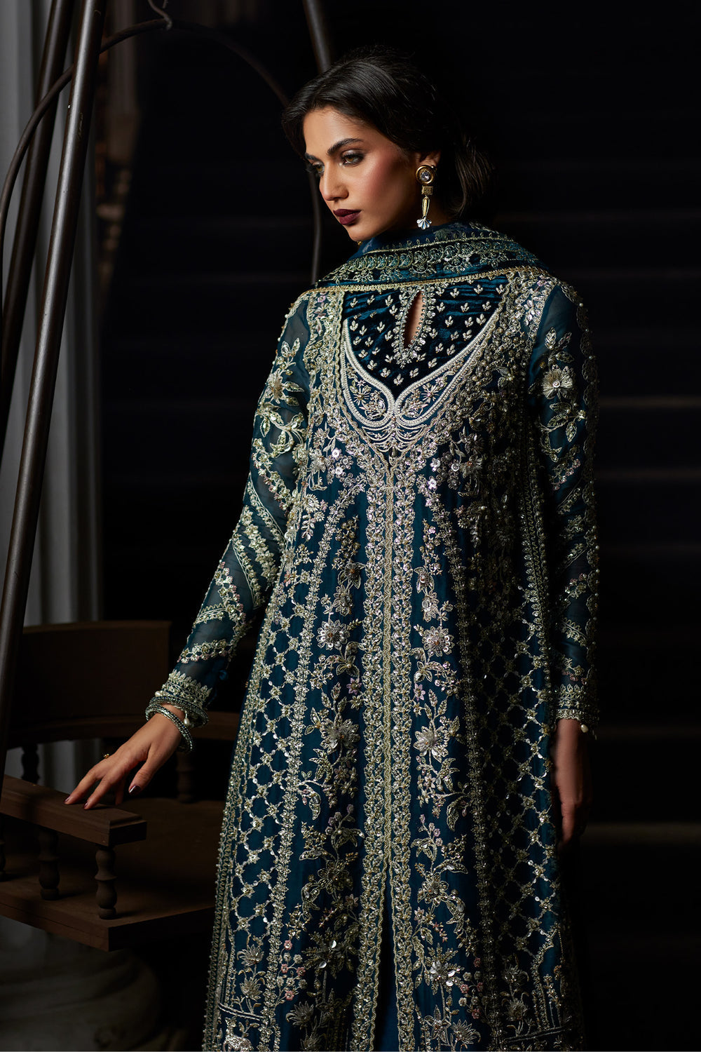 Saad Bin Shahzad | El Veneto Luxury Formals | ALIRA by Saad Bin Shahzad - Designer Dress  - Type : Ladies Clothes - Available at Libayah - 100% Original 