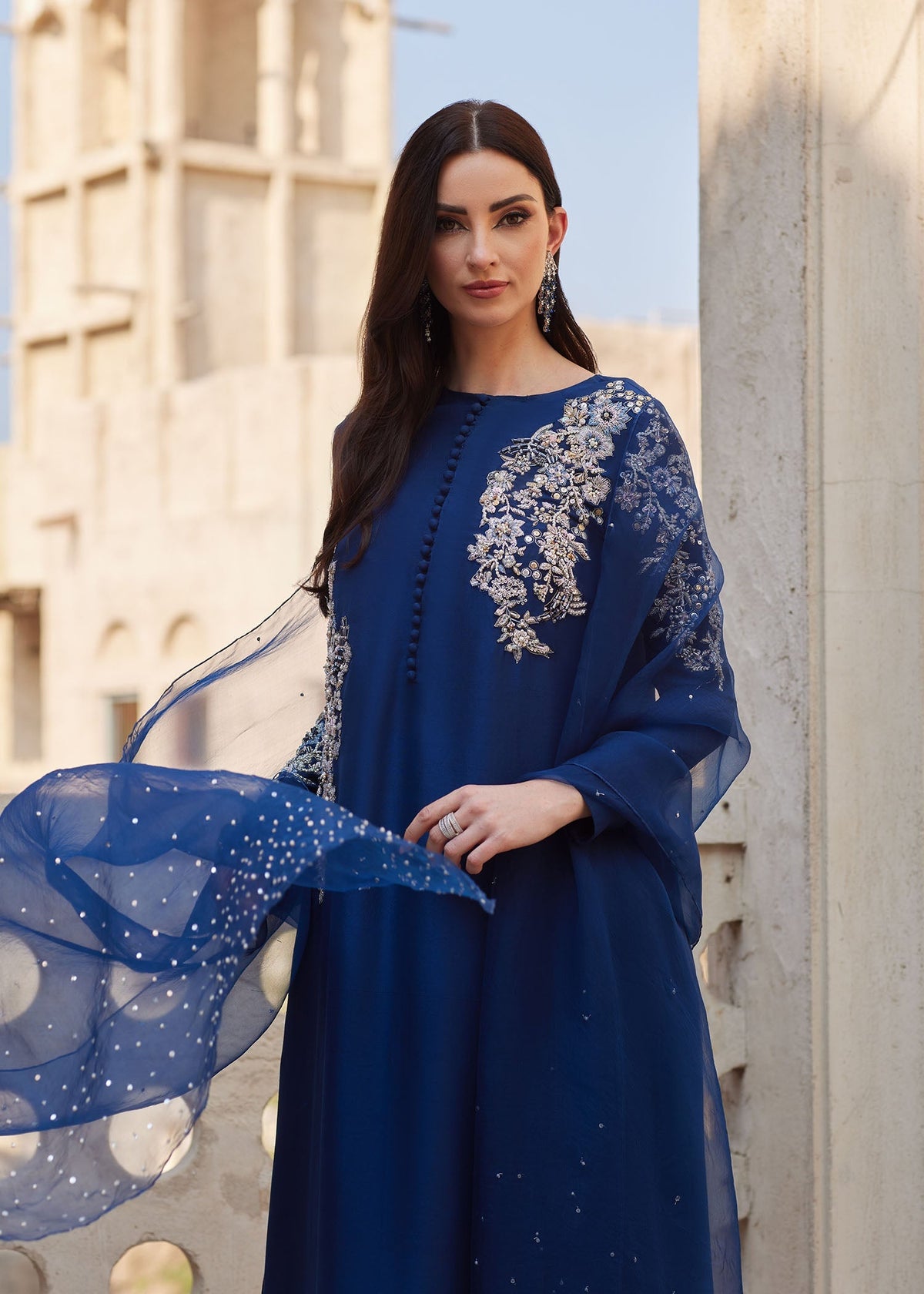 Kanwal Malik | Ghina Luxury Pret | Huda by Kanwal Malik - Designer Dress  - Type : Ladies Clothes - Available at Libayah - 100% Original 