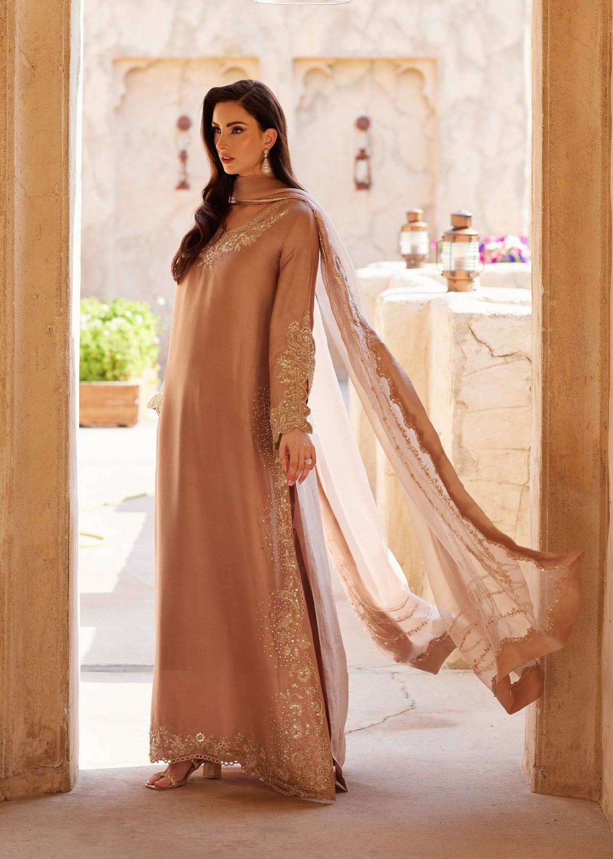 Kanwal Malik | Ghina Luxury Pret | Wafa by Kanwal Malik - Designer Dress  - Type : Ladies Clothes - Available at Libayah - 100% Original 