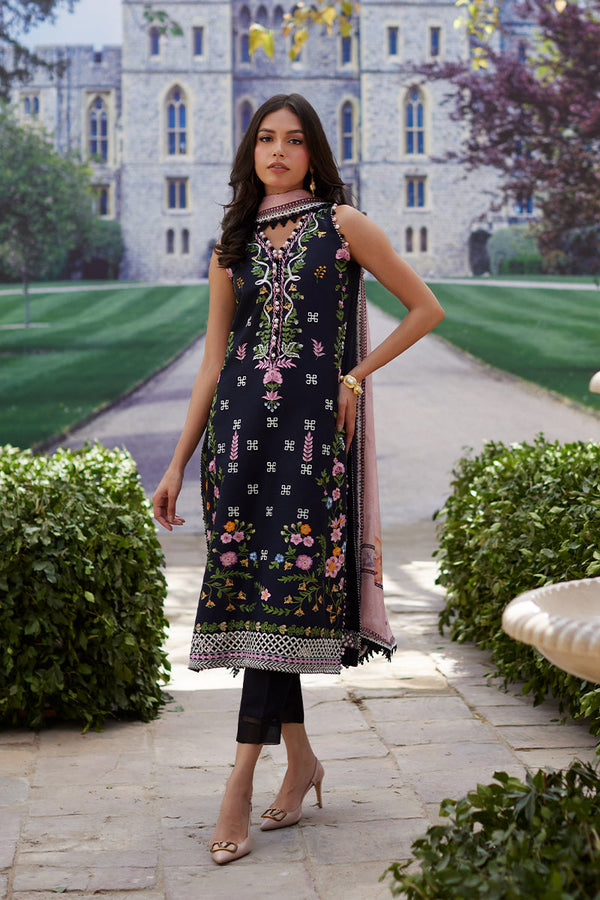 Mina Hassan | Chikankari Lawn 25 | Sasha by Mina Hasan - Designer Dress - Type: Ladies Clothes - Available at Libayah - 100% Original
