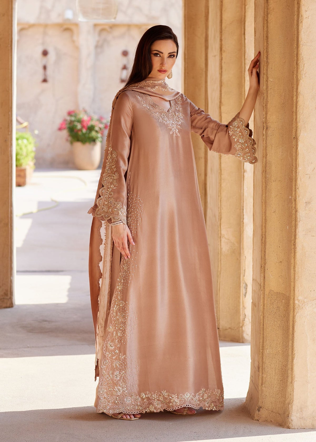 Kanwal Malik | Ghina Luxury Pret | Wafa by Kanwal Malik - Designer Dress  - Type : Ladies Clothes - Available at Libayah - 100% Original 