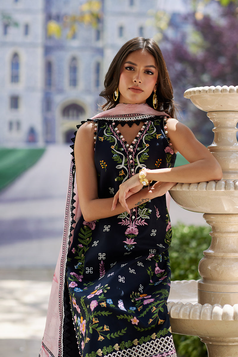Mina Hassan | Chikankari Lawn 25 | Sasha by Mina Hasan - Designer Dress - Type: Ladies Clothes - Available at Libayah - 100% Original