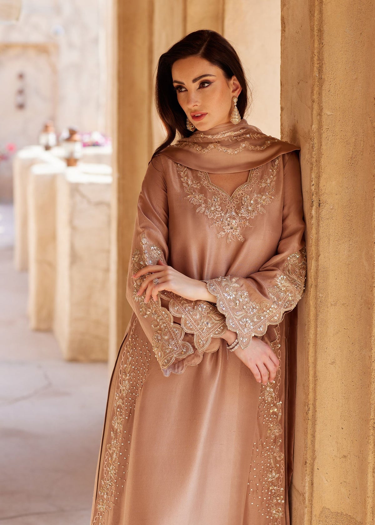 Kanwal Malik | Ghina Luxury Pret | Wafa by Kanwal Malik - Designer Dress  - Type : Ladies Clothes - Available at Libayah - 100% Original 