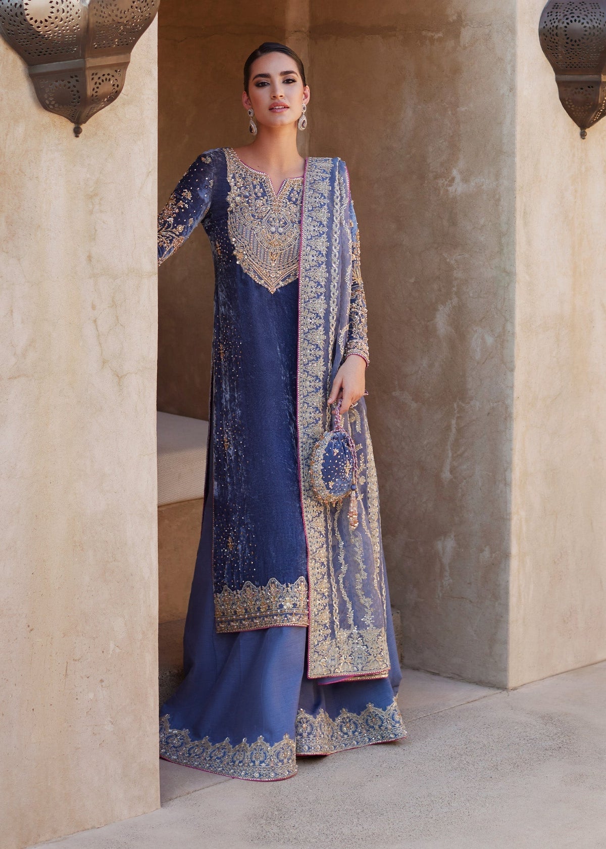 Kanwal Malik | Laira Formals | Aleha by Kanwal Malik - Designer Dress - Type: Ladies Clothes - Available at Libayah - 100% Original