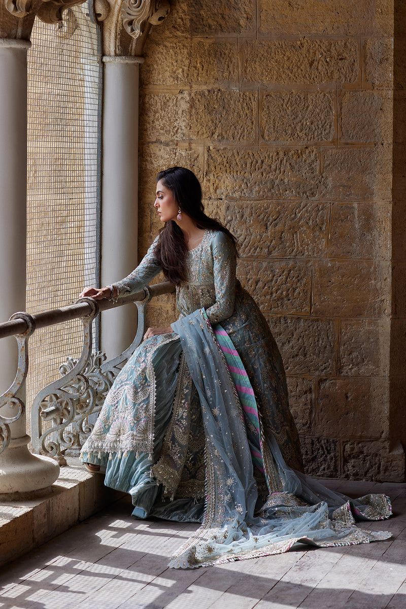 Afrozeh | Dastangoi Wedding Formals | Lafz by Afrozeh - Designer Dress  - Type : Ladies Clothes - Available at Libayah - 100% Original 