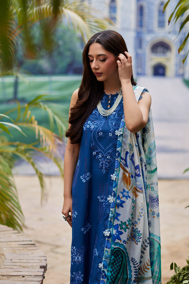Mina Hassan | Chikankari Lawn 25 | Anaaya by Mina Hasan - Designer Dress - Type: Ladies Clothes - Available at Libayah - 100% Original