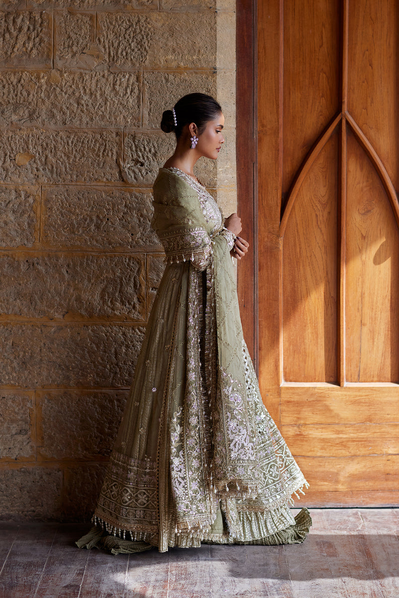 Afrozeh | Dastangoi Wedding Formals | Sukhan by Afrozeh - Designer Dress  - Type : Ladies Clothes - Available at Libayah - 100% Original 