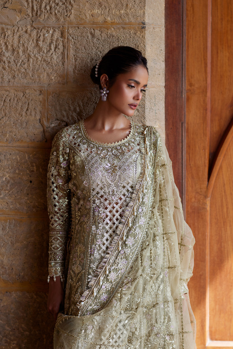 Afrozeh | Dastangoi Wedding Formals | Sukhan by Afrozeh - Designer Dress  - Type : Ladies Clothes - Available at Libayah - 100% Original 