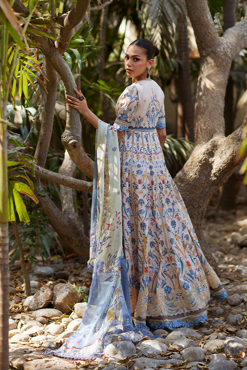 Mina Hassan | Chikankari Lawn 25 | Taara by Mina Hassan - Designer Dress - Type: Ladies Clothes - Available at Libayah - 100% Original