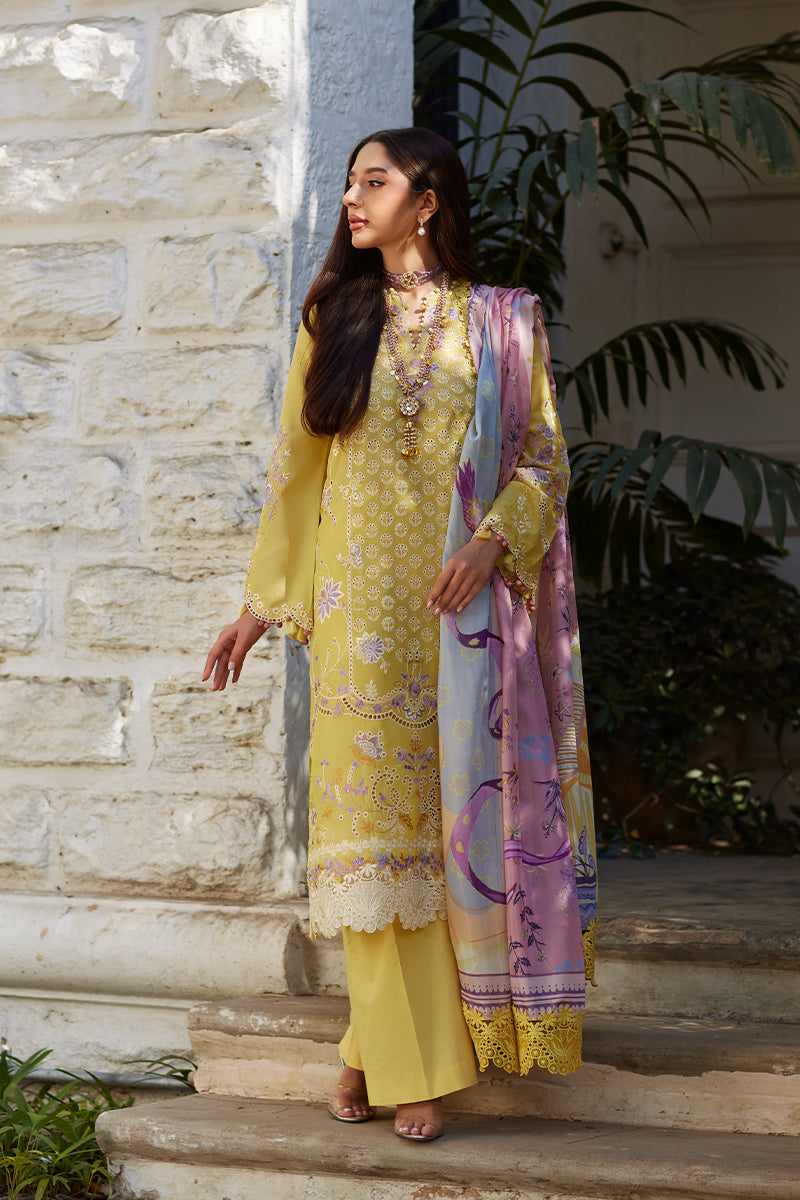 Mina Hassan | Chikankari Lawn 25 | Ayla by Mina Hasan - Designer Dress - Type: Ladies Clothes - Available at Libayah - 100% Original