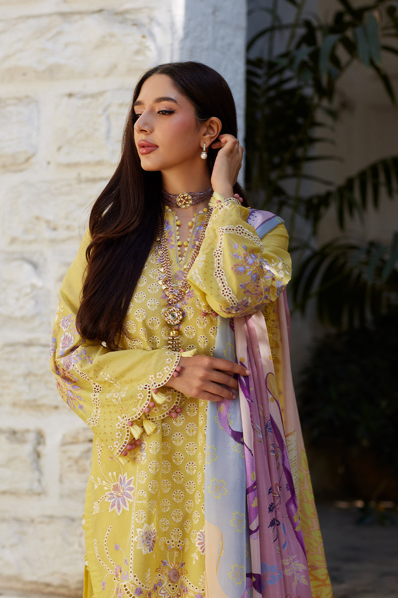 Mina Hassan | Chikankari Lawn 25 | Ayla by Mina Hasan - Designer Dress - Type: Ladies Clothes - Available at Libayah - 100% Original