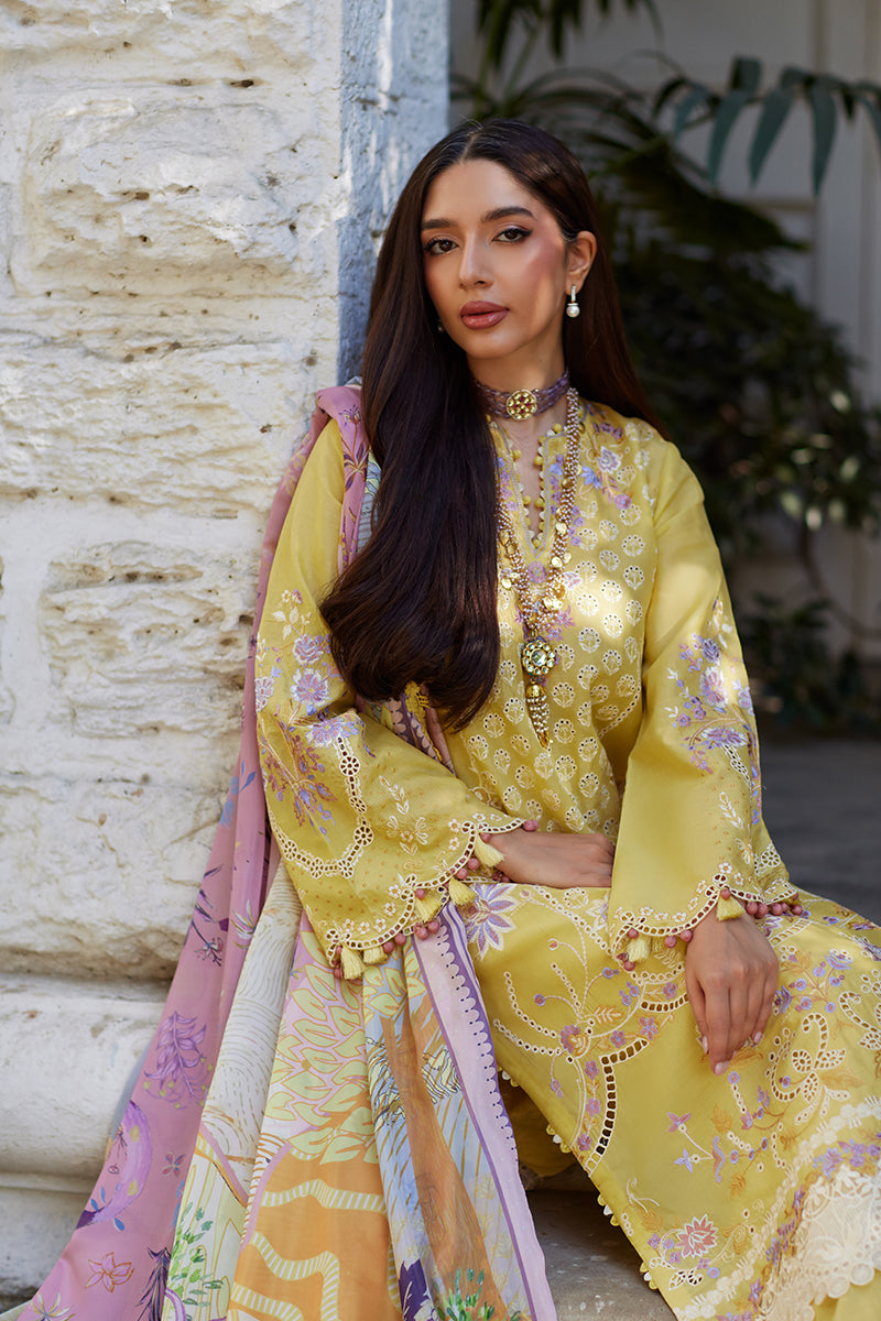 Mina Hassan | Chikankari Lawn 25 | Ayla by Mina Hasan - Designer Dress - Type: Ladies Clothes - Available at Libayah - 100% Original