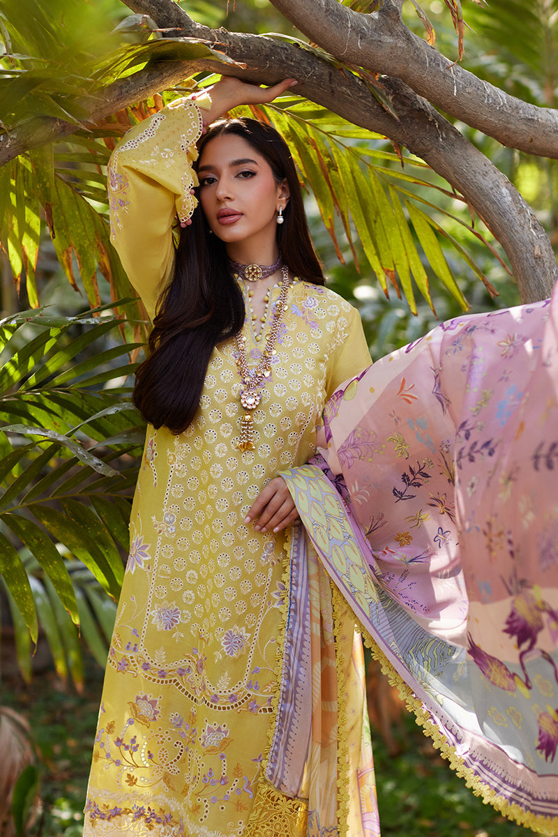 Mina Hassan | Chikankari Lawn 25 | Ayla by Mina Hasan - Designer Dress - Type: Ladies Clothes - Available at Libayah - 100% Original