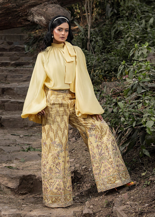 HSY | Summer Edit | Daffodil by HSY - Designer Dress  - Type : Ladies Clothes - Available at Libayah - 100% Original 