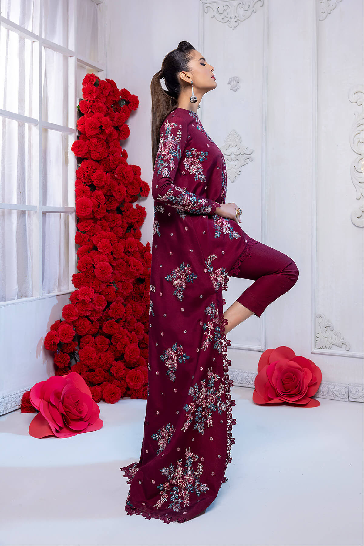 Mina Kashif | Luxury Pret | MK22-05 by Mina Kashif - Designer Dress - Type: Formal - Available at Libayah - 100% Original