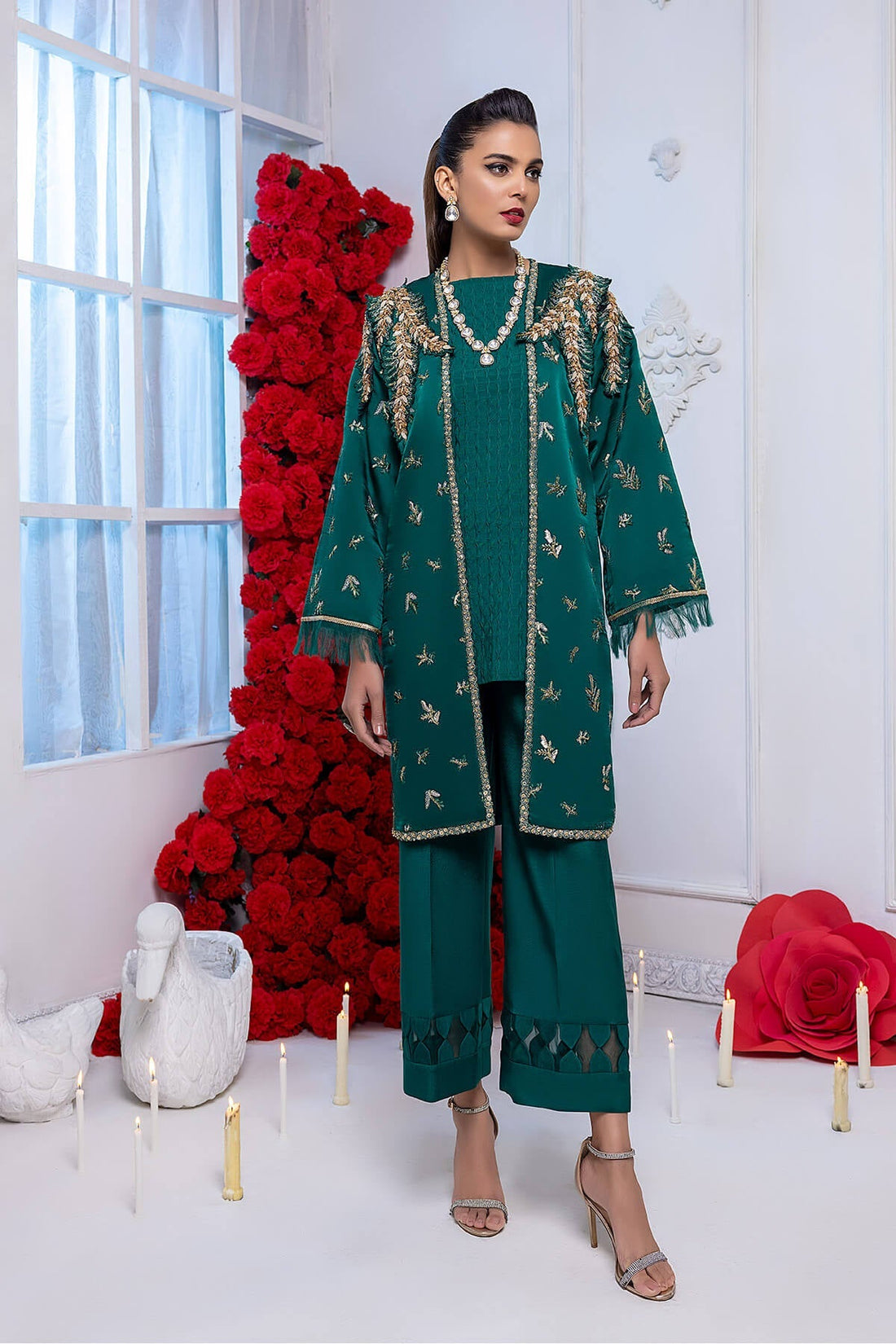 Mina Kashif | Luxury Pret | MK22-06 by Mina Kashif - Designer Dress - Type: Formal - Available at Libayah - 100% Original