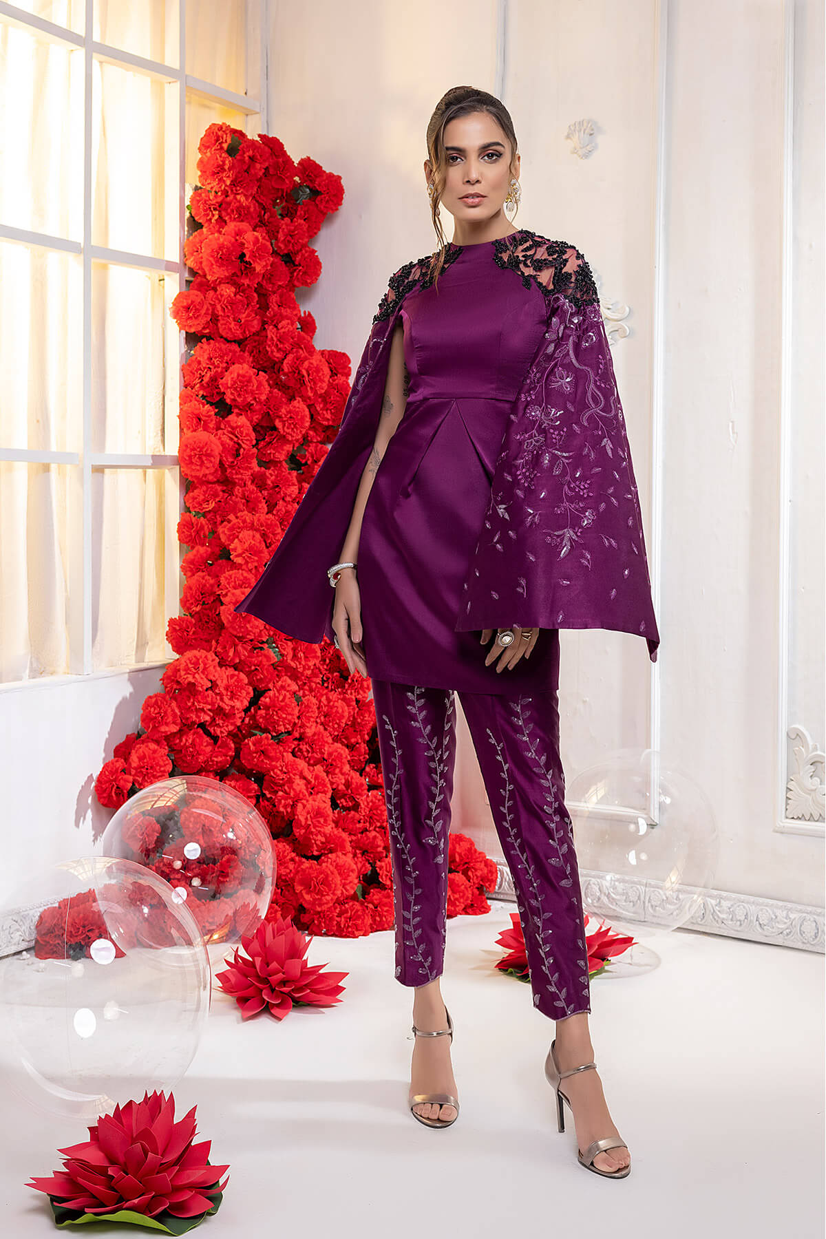 Mina Kashif | Luxury Pret | MK22-01 by Mina Kashif - Designer Dress - Type: Formal - Available at Libayah - 100% Original
