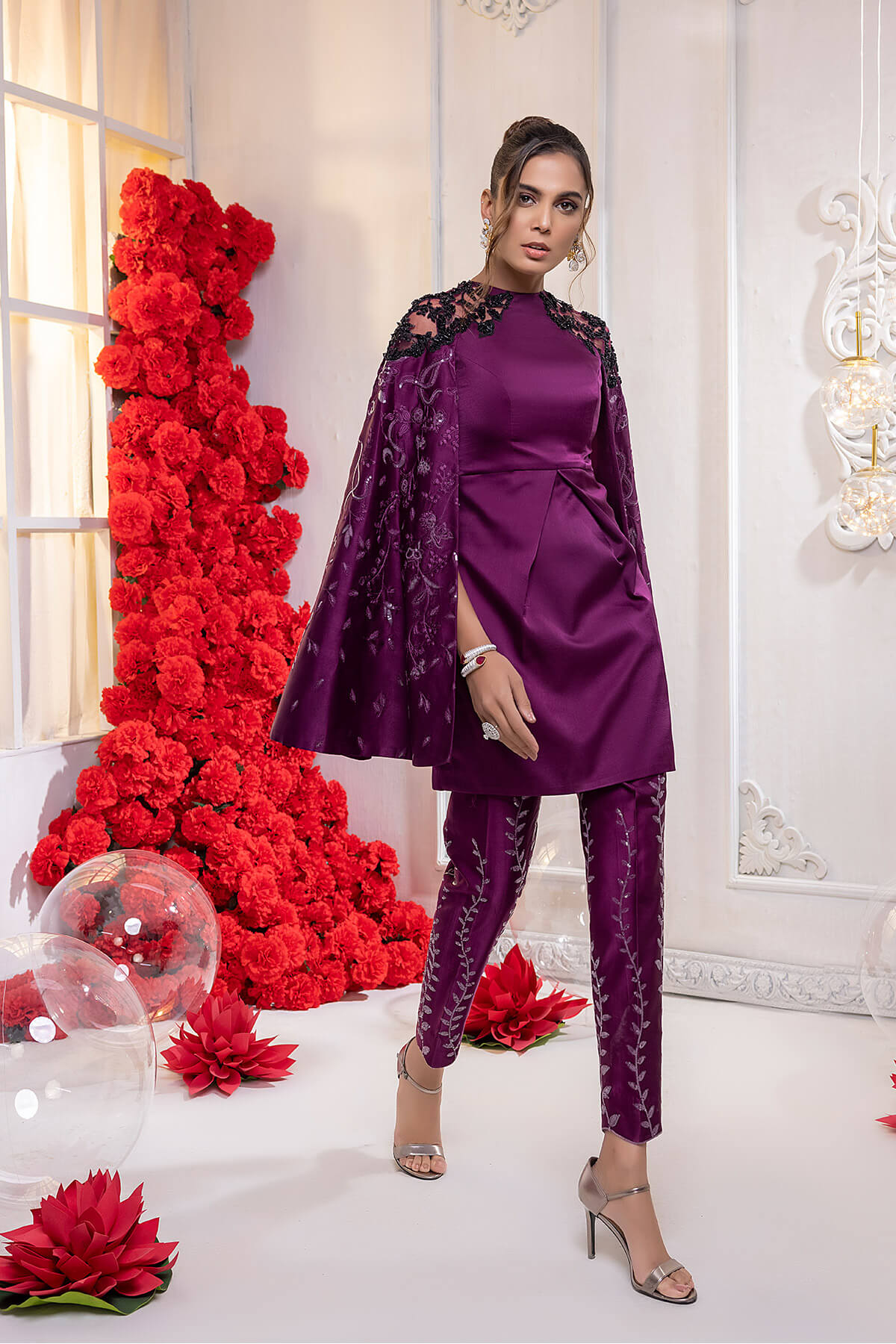 Mina Kashif | Luxury Pret | MK22-01 by Mina Kashif - Designer Dress - Type: Formal - Available at Libayah - 100% Original