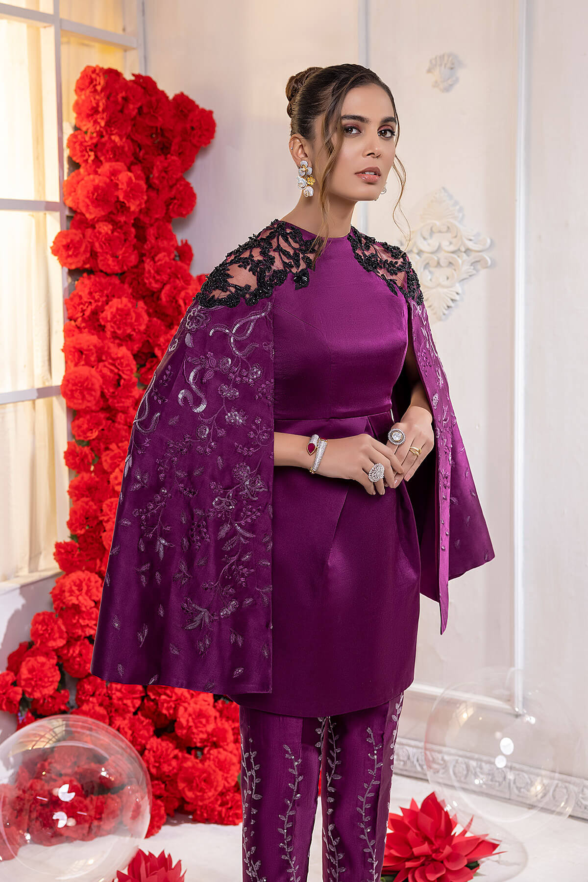 Mina Kashif | Luxury Pret | MK22-01 by Mina Kashif - Designer Dress - Type: Formal - Available at Libayah - 100% Original