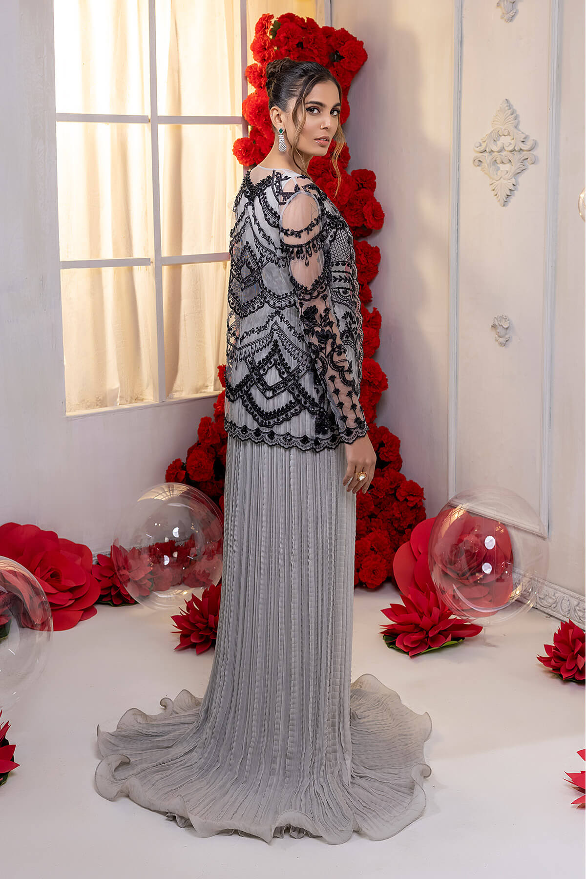 Mina Kashif | Luxury Pret | MK22-02 by Mina Kashif - Designer Dress - Type: Formal - Available at Libayah - 100% Original