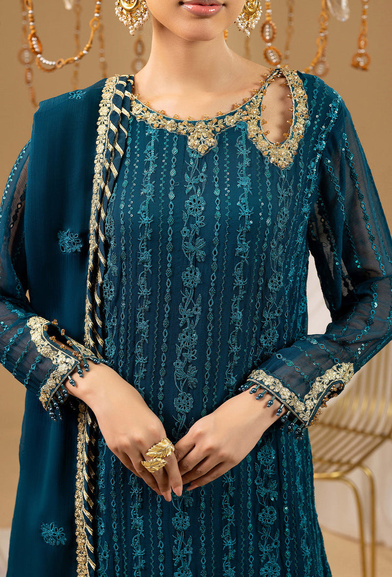 Adans Libas | Chiffon 25 | 7588 H by Adans Libas - Designer Dress  - Type : Ladies Clothes - Available at Libayah - 100% Original 