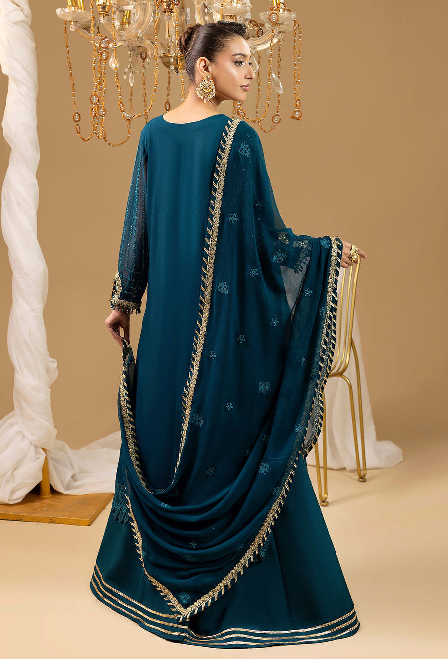 Adans Libas | Chiffon 25 | 7588 H by Adans Libas - Designer Dress  - Type : Ladies Clothes - Available at Libayah - 100% Original 