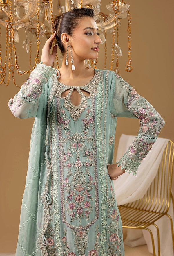 Adans Libas | Chiffon 25 | 7587 E by Adans Libas - Designer Dress  - Type : Ladies Clothes - Available at Libayah - 100% Original 