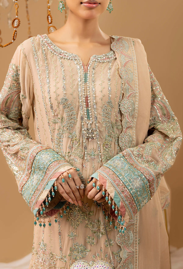 Adans Libas | Chiffon 25 | 7586 D by Adans Libas - Designer Dress  - Type : Ladies Clothes - Available at Libayah - 100% Original 