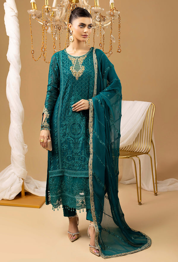 Adans Libas | Chiffon 25 | 7585 C by Adans Libas - Designer Dress  - Type : Ladies Clothes - Available at Libayah - 100% Original 