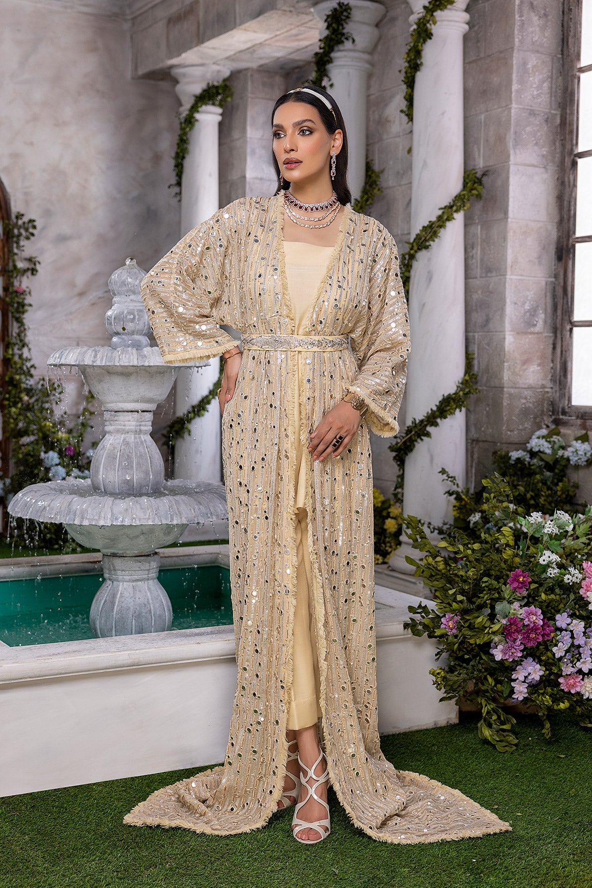 Mina Kashif | Luxury Pret | MK22-08 by Mina Kashif - Designer Dress - Type: Formal - Available at Libayah - 100% Original